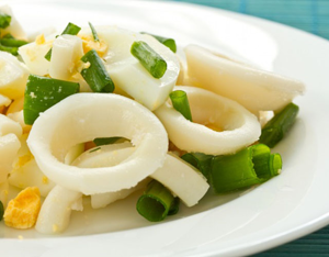 Изображение к рецепту дюкан Кальмаровый салат