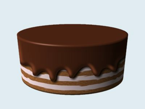 Изображение к рецепту дюкан Универсальный торт