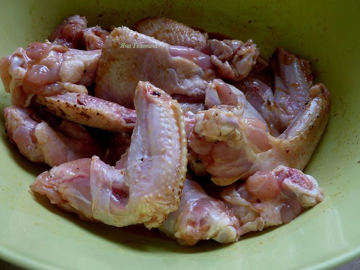 Хрустящие крылышки 