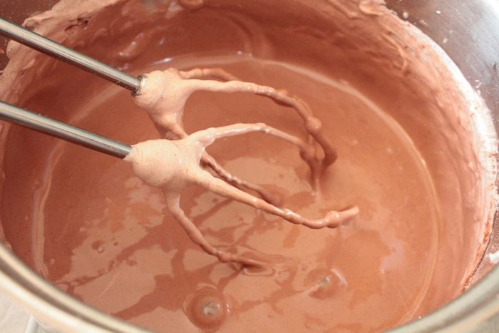 Сливовый пирог с шоколадным пудингом