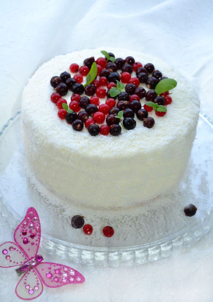 Бисквитно-муссовый торт &amp;quot;Дыхание весны&amp;quot;