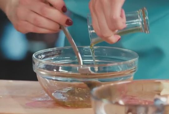 Норвежский салат из скумбрии со свеклой