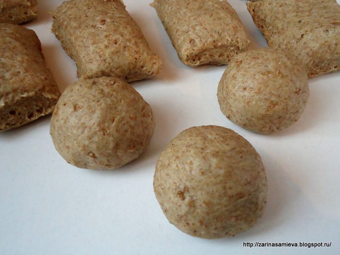 Булочки пшенично–ржаные