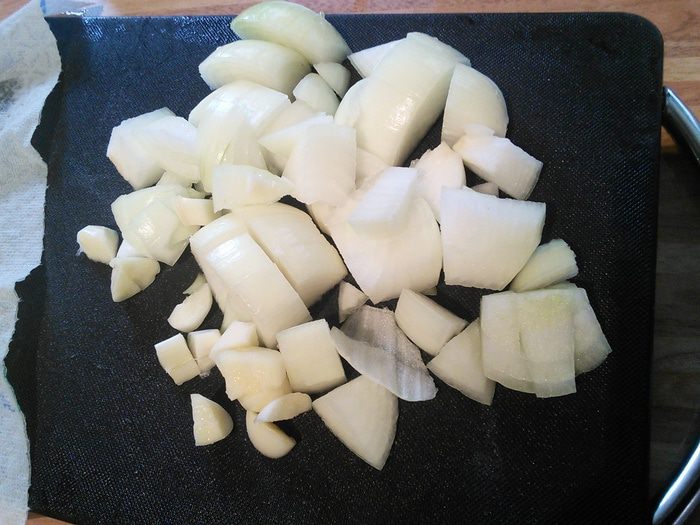 Кролик в шафрановом соусе