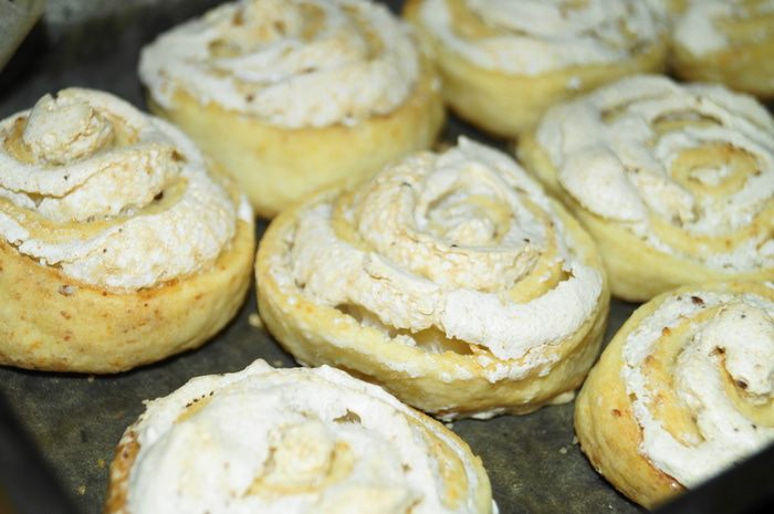 Творожные булочки с начинкой &amp;quot;Безе&amp;quot;