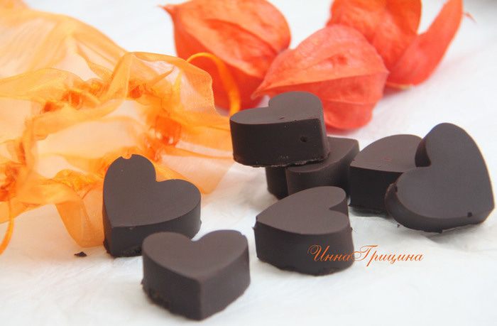 Конфеты с миндально-имбирной начинкой