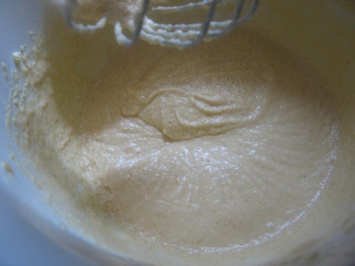 Творожные кексы с заварным ванильным кремом