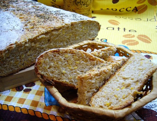 Хлеб из трех злаков