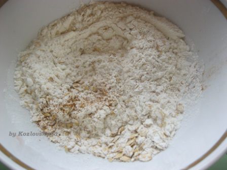 Овсяное печенье с шоколадом и черносливом