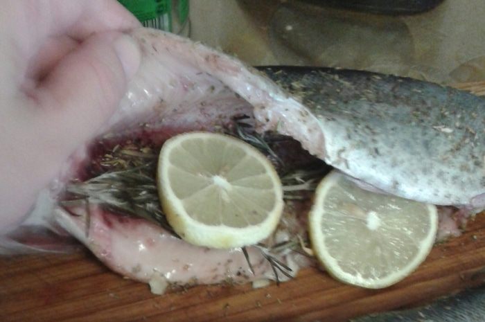 Форель в духовке