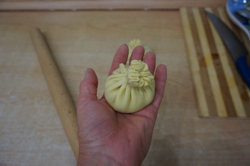 Хинкали с бараньим фаршем