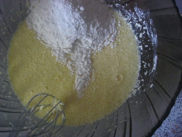 Шоколадно-лимонный кекс