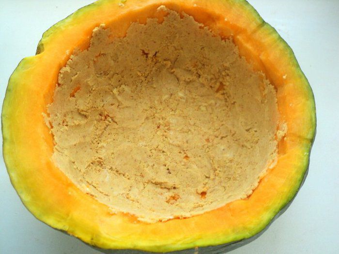 Чизкейк в тыкве &amp;quot;Паутинка&amp;quot;