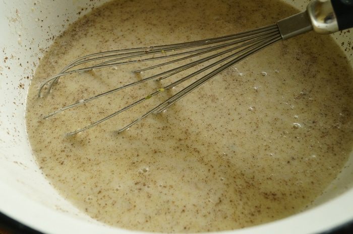 Блинчики на грушевом пюре с лаймом