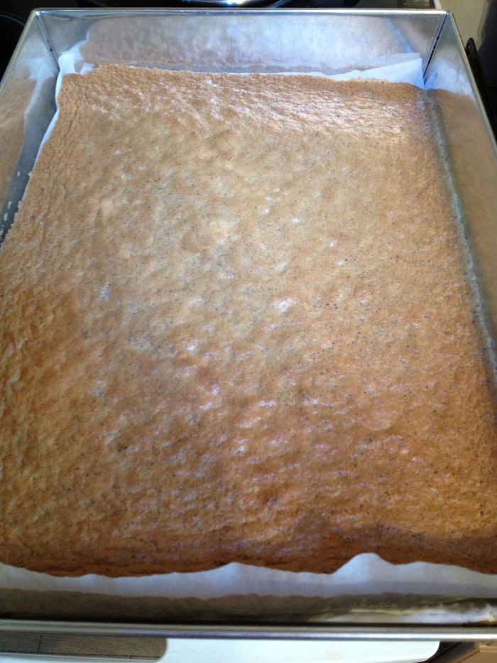 Маковый торт