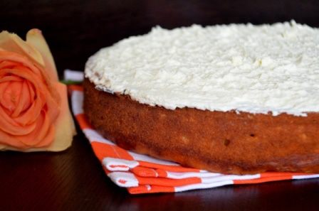 Морковно-яблочный пирог