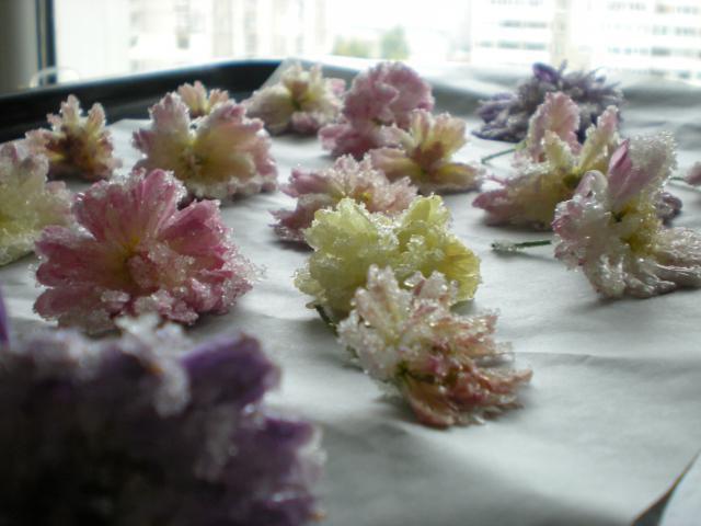 Торт &amp;#39;&amp;#39;Десертная Роза&amp;#39;&amp;#39; с засахаренными цветами