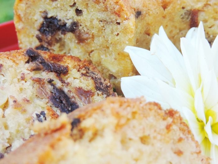 Яблочный кекс с шоколадом и изюмом &amp;quot;Восхитительный&amp;quot;