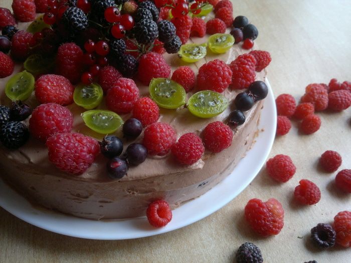 Торт &amp;quot; Ягода-малина&amp;quot;