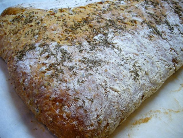 Хлеб из трех злаков