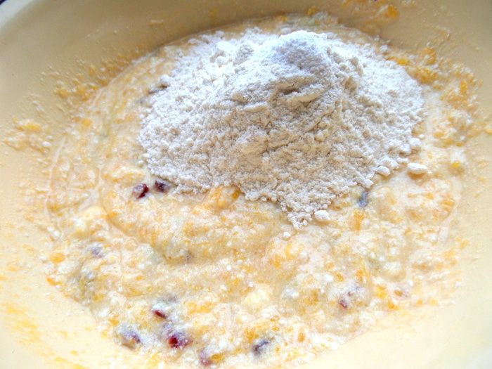 Тыквенно-творожные оладушки