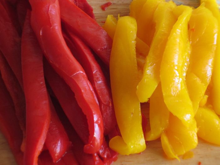 Мясной хлебец с овощами