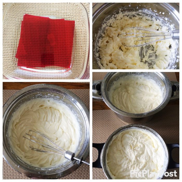 Чизкейк с ежевикой