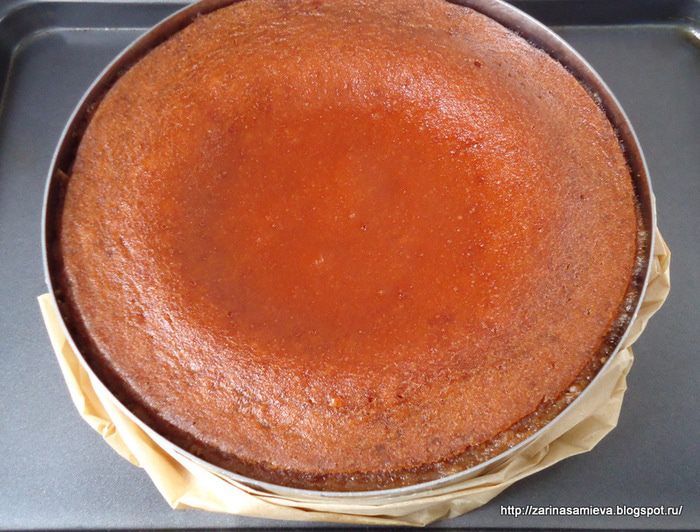 Пудинг с яблоками тоффи