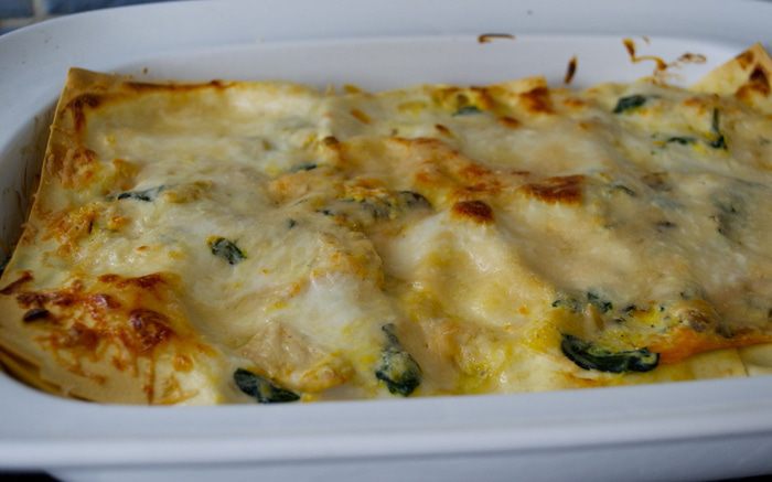 Лазанья по-флорентийски