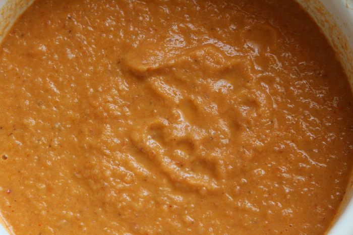 Суп-пюре из баклажанов