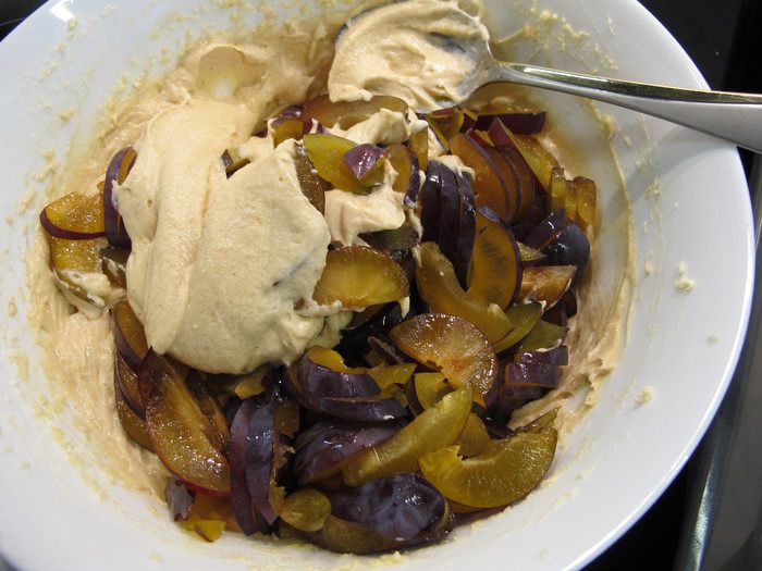 Сливовый кекс