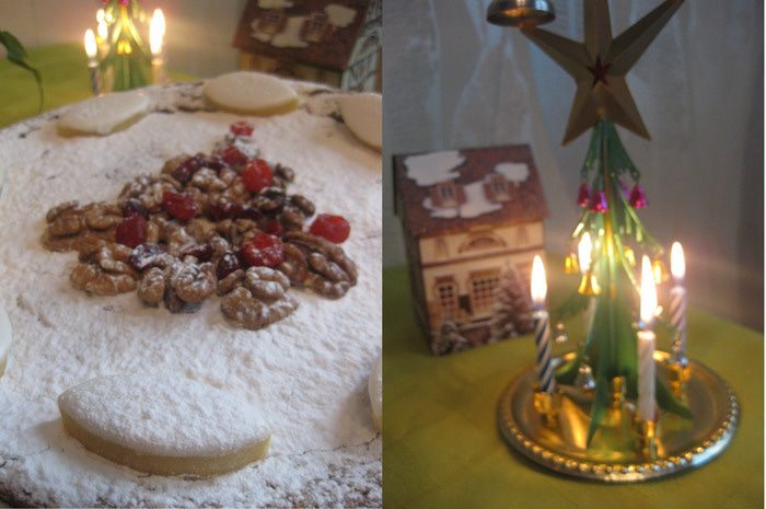 Тарт с грецким орехом