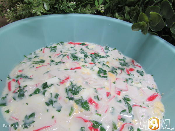 Крабовый террин