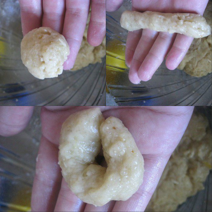 Итальянское печенье с орехами и белым вином