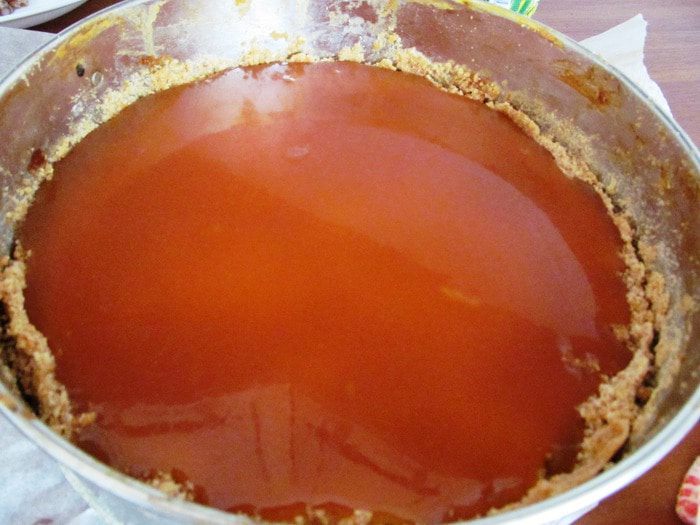 Карамельный чизкейк с цитрусовой ноткой