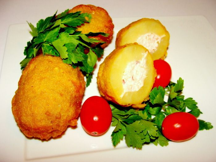 Картошка в &amp;quot;одежке&amp;quot; с сюрпризом