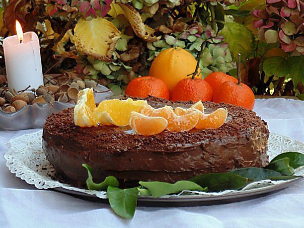 Итальянский торт &amp;quot;Шоколад и Апельсин&amp;quot;