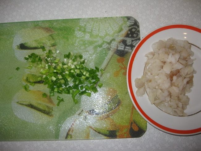 Блины с рыбным припеком