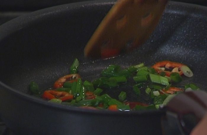 Омлет по-мексикански 