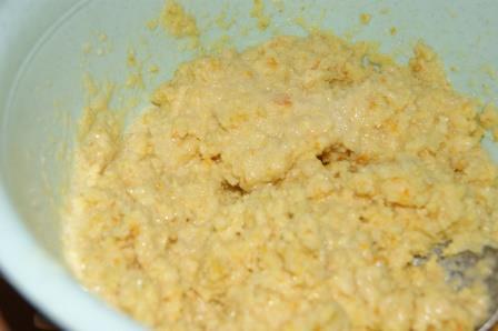 Апельсиновый кекс с миндальной мукой