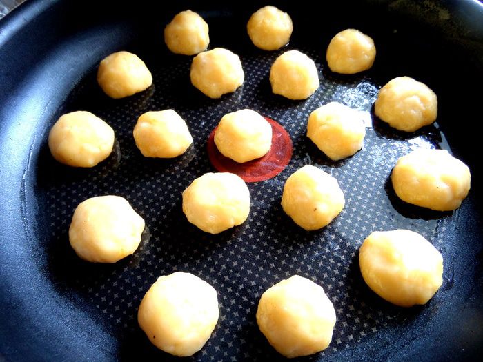 Сырное заварное печенье &amp;quot;Солнечные зайчики&amp;quot;