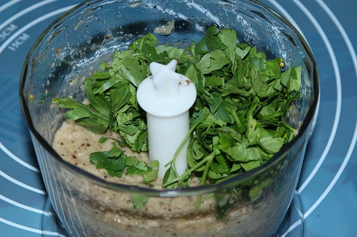 Дрессинг из баклажан