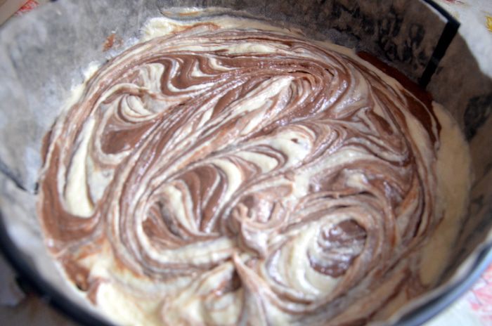 Яблочный пирог с нутеллой (Torta di mele e Nutella)