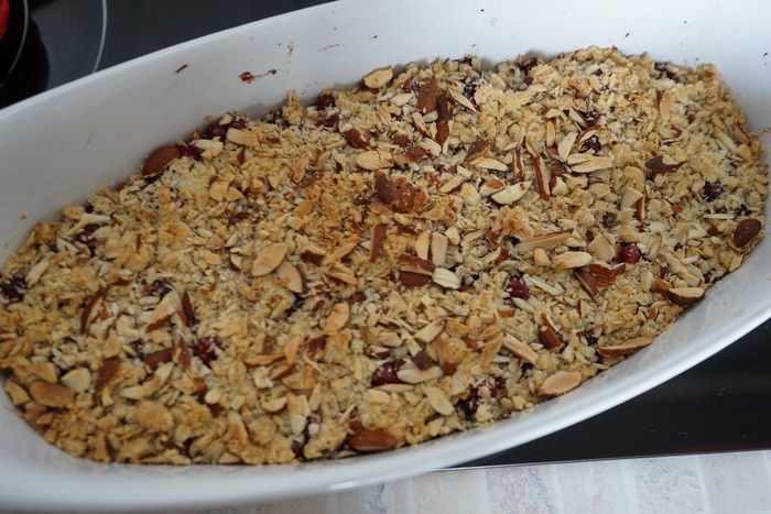 Крамбл &amp;quot;Банан, клюква, шоколад&amp;quot;