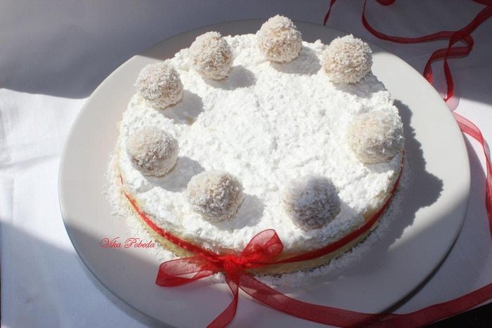 Чизкейк &amp;quot;Рафаэлло&amp;quot;