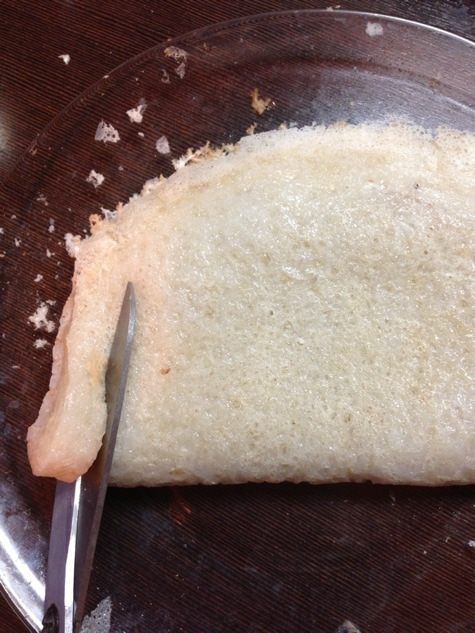 Локшины (старинное белорусское блюдо из крахмальных блинчиков)