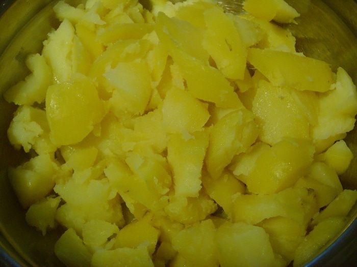 Венский шницель с картофельным салатом