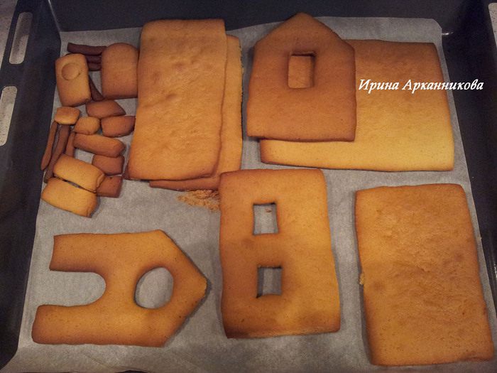 Пряничный медовый домик