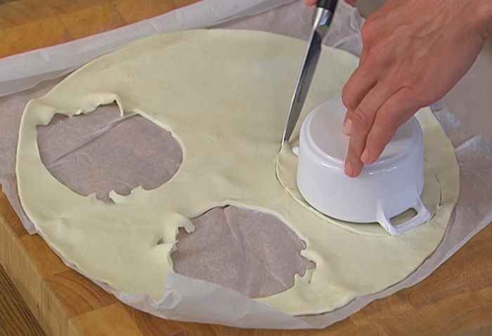 Мини-пирожки с яблоками 