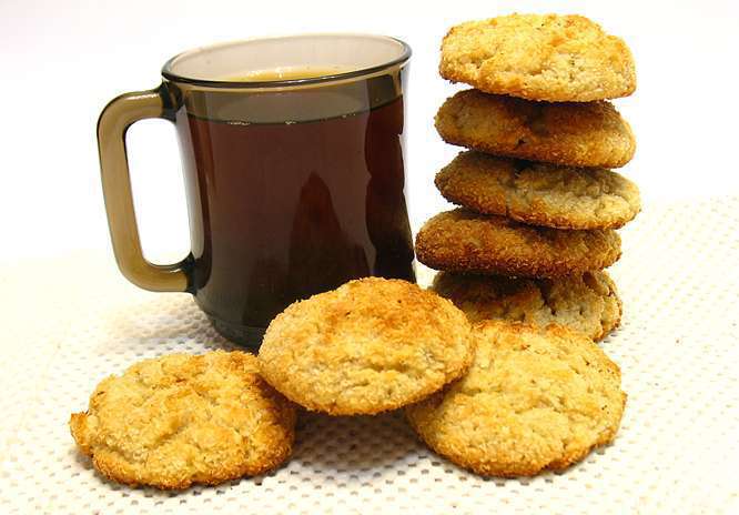 Яблочное-кокосовое печенье